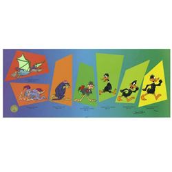 Chuck Jones (1912-2002) "Evolution Of Daffy" Limited Edition Sericel