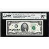 Image 1 : 1995 $2 Federal Reserve Note PMG Superb Gem Uncirculated 67EPQ Courtesy Autograph