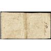 Image 2 : December 1771 North Carolina 5 Schillings Quill Pens Colonial Currency Note