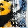 Image 2 : Gail Rodgers "Marilyn Monroe" Original Mixed Media On Canvas