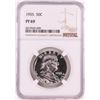 Image 1 : 1955 Proof Franklin Half Dollar Coin NGC PF69