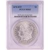 Image 1 : 1878 8TF $1 Morgan Silver Dollar Coin PCGS MS63