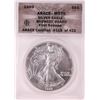 Image 1 : 1989 $1 American Silver Eagle Coin ANACS MS70 First Release