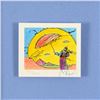 Image 2 : Peter Max "Umbrella Sage I" Limited Edition Lithograph on Paper