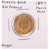 Image 1 : 1897 Paris Mint France 20 Francs Gold Coin