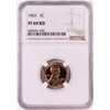Image 1 : 1961 Proof Lincoln Memorial Cent Coin NGC PF69RD