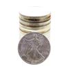 Image 1 : Roll of (20) Brilliant Uncirculated Mixed Date $1 American Silver Eagle Coins