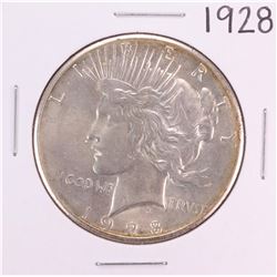 1928 $1 Peace Silver Dollar Coin