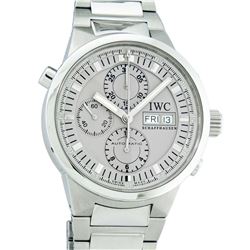 IWC Men's Stainless Steel 43mm GST Rattrapante Split Second Chronograph Wristwatch