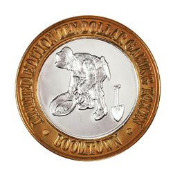 .999 Silver Boomtown Reno, NV $10 Casino Limited Edition Gaming Token