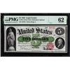 Image 1 : 1862 $5 Legal Tender Note Fr.61a PMG Uncirculated 62