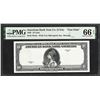 Image 1 : 1929 10 Unit American Bank Note Co. "Test Note" PMG Gem Uncirculated 66EPQ