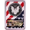 Image 2 : 2018-W $1 Proof American Silver Eagle Coin NGC PF69 Ultra Cameo Congratulations Flag