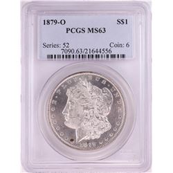 1879-O $1 Morgan Silver Dollar Coin PCGS MS63