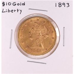 1893 $10 Liberty Head Eagle Gold Coin