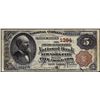 Image 1 : 1882 $5 BB American Exchange Bank of New York, NY CH# 1394 National Currency Note