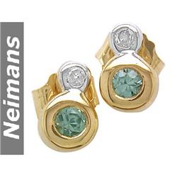 Certified Gem 8.25 ct Citrine & Diamond Ring 14kt Gold