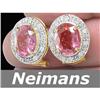 Image 1 : 1.75 ct Pink Spinel & VS Diamond Ring 14K Gold
