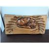 Image 1 : 271 -Cat Sleeping on Books Carving