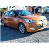 Image 3 : C6C --  2016 HYUNDAI VELOSTER  , Orange , 112172  KM's