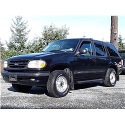 G3 --  1998 FORD EXPLORER LTD , Black , 269750  KM's