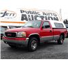 Image 1 : A12B --  2001 GMC SIERRA K1500 4X4 , Red , 375,300  KM's