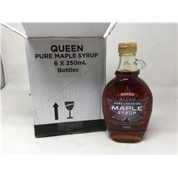 Case of Queen Pure Canadian Maple Syrup (6 x 250ml)