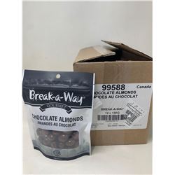 Break-a-Way Chocolate Almonds (12 x 130g)