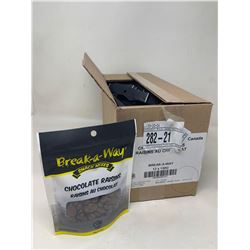 Break-a-Way Chocolate Raisins (12 x 130g)