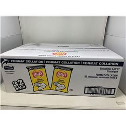 Case of Lays Classic Potato Chips (32 x 60g)
