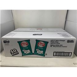 Case of Lays Salt & Vinegar Potato Chips (32 x 60g)