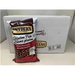 Case of Snyders of Hanover Gluten Free Mini Pretzels