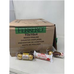 Lot of Assorted Ferrero Chocolates