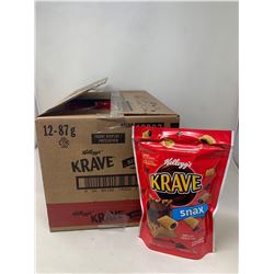 Kellogg's Krave Snax (12 x 87g)