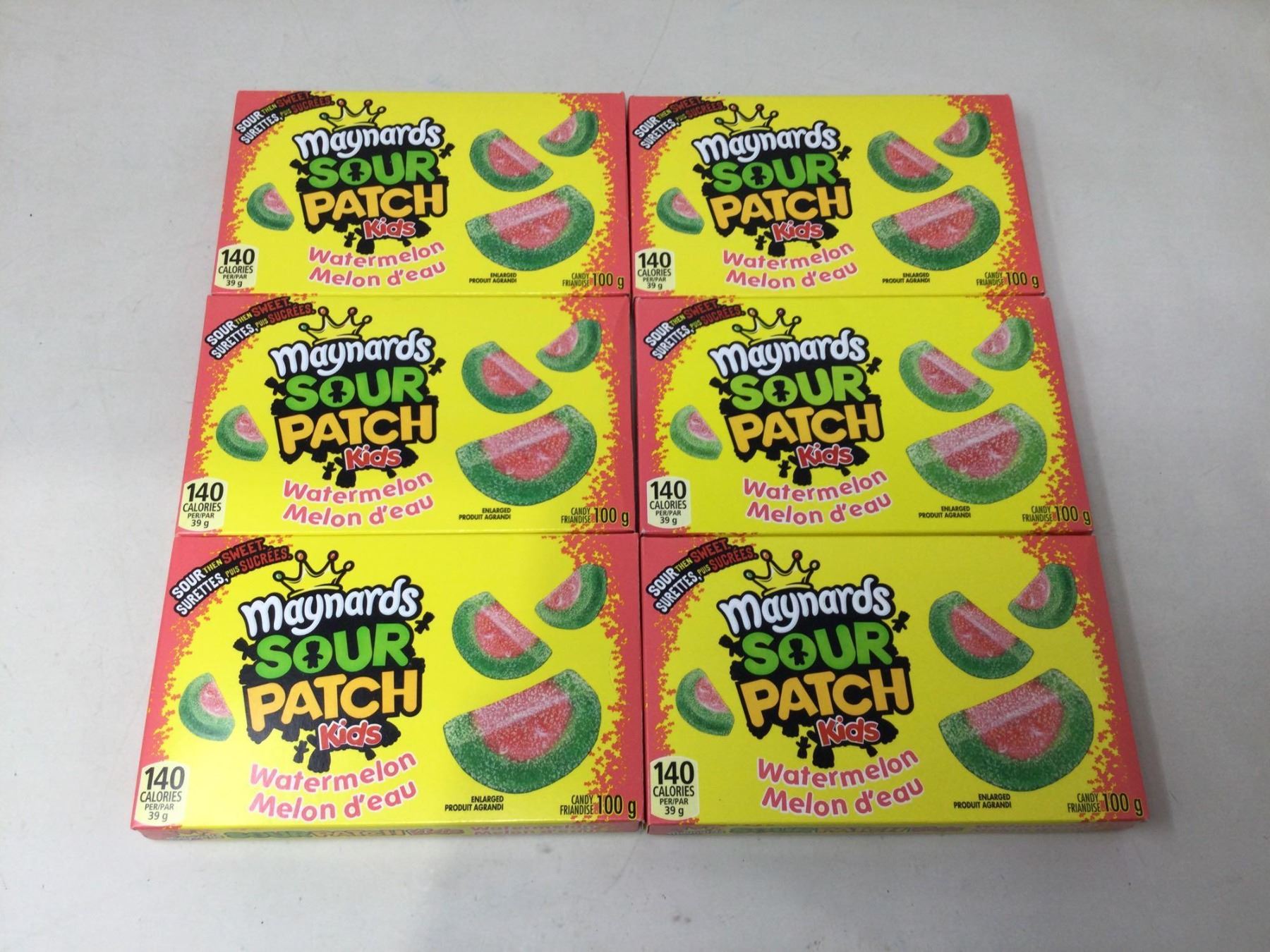 Maynards Sour Patch Kids Watermelon (6 x 100g)