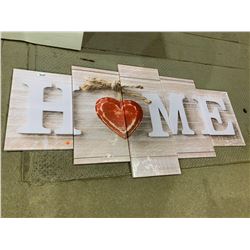 "Home" Letter Wall Decor