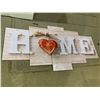 Image 1 : "Home" Letter Wall Decor