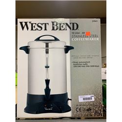 West Bend 10L Stainless Steel Coffeemaker