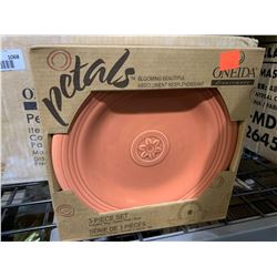 Case of 6 Oneida 3-Piece Dinnerware Sets