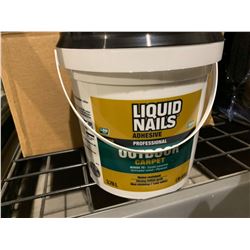 Case of Liquid Nails Outdoor Carpet Adhesive (3.78L)