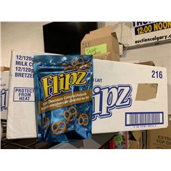 Case of Flipz Milk Chocolate Covered Pretzels (12 x 120g)