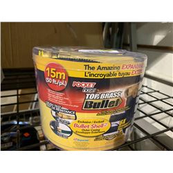 Top Brass Bullet 50' Pocket Hose