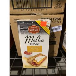 Case of Melba Toast (12 x 175g)