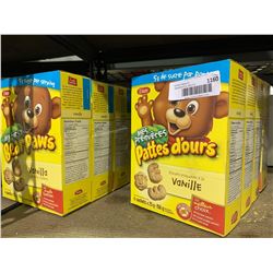 Bear Paws Vanilla Cookies (8 x 150g)