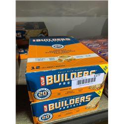 Clif Builders Crunchy Peanut Butter Protein Bars (12 x 68g) Lot of 2