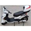 Image 2 : BRAND NEW IN BOX ELECTRIC SCOOTER, WHITE:  Model No. YW-500 Voltage: 48-V 20 Amp Motor: Brushless 50