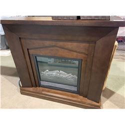 Wooden Electric Fireplace