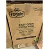Image 1 : Regalo Easy Open Extra Wide Metal-Walk Through Safety Gate (29" - 47" W x 30" H)