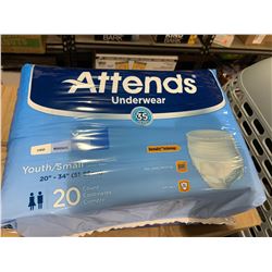 Case of Attends Underwear Youth/Small