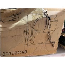 Kenroy Home Sweep Wall Swing Arm Lamp - Model:20950ORB